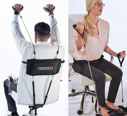 You Can Now Turn Your Office Chair Into Your Personal Gym