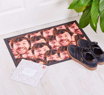Your Face Doormat Lets You Plaster You or Your Enemies Face On Your Doormat
