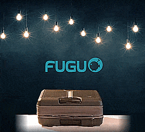 FUGU Expandable Luggage - Doubles as a Work Desk When Opened