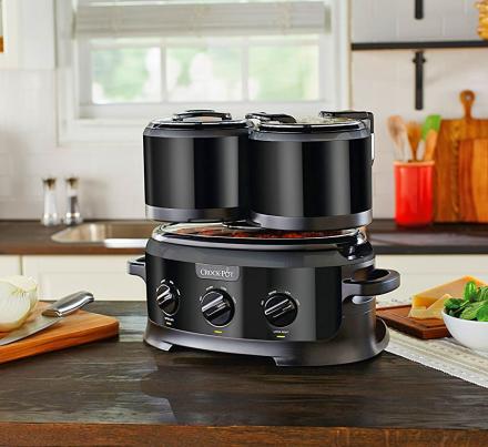 2-Story Crock-Pot Lets You Cook More Food In a Smaller Area