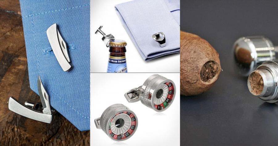 25 Unique And Creative Cufflinks Every Man Needs