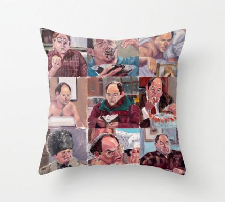 9 Shades Of George Costanza Pillow