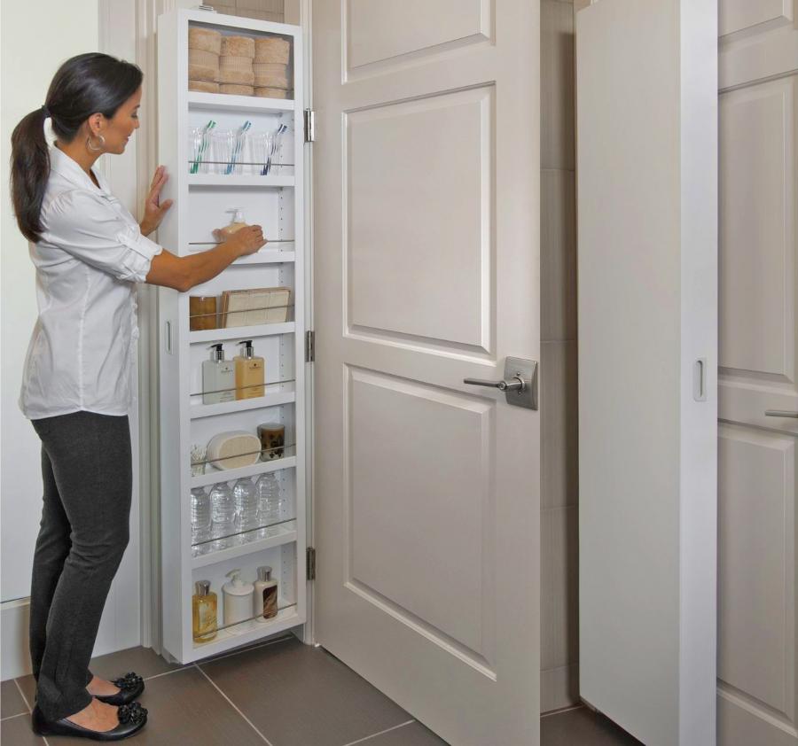 Cabidor A Hidden Cabinet System That Installs Onto Any Door