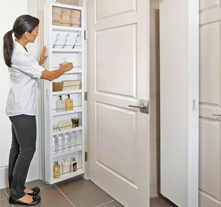 Cabidor Classic | Behind The Door | Adjustable | Medicine Cabinet, Kitchen  Cabinet, & Bathroom Storage Cabinet