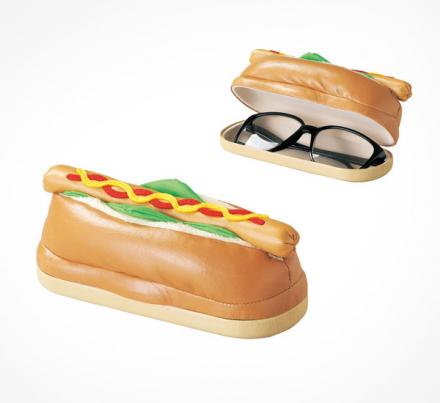 A Hot Dog Shaped Glasses Case. Because Why Not?
