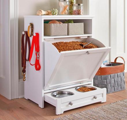 This Ultimate Dog Feeding Station Holds Everything You'll Need For