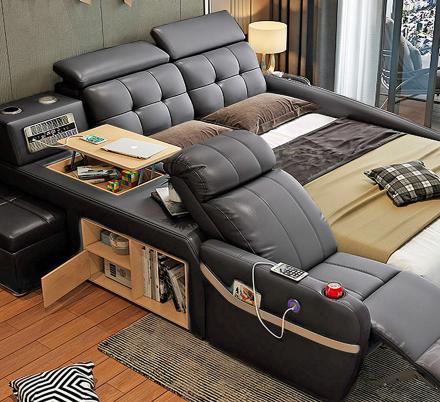 A recliner that turns deals into a bed