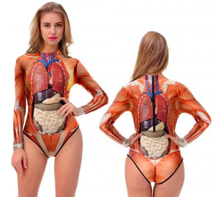 Anatomically Correct Swimsuit or Halloween Costume
