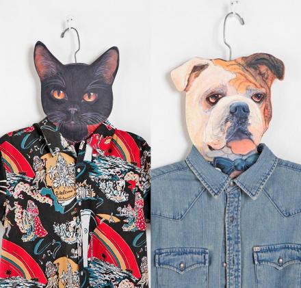 Animal Head Clothes Hangers