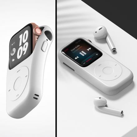 This Apple Watch Case Turns Your Watch Into a Tiny iPod! Nostalgia Overload!