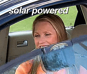 This Genius Solar Powered Fan Sucks The Hot Air Out Of Your Car On Hot Summer Days