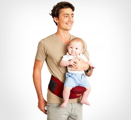 Baby Hip Carrier Lets You Rest Your Baby On Your Hip