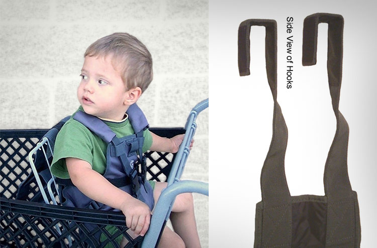 This Baby Carrier Lets You Hang Your Baby On The Bathroom Stall