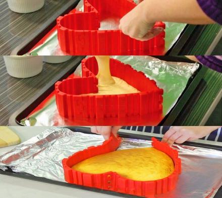 Bake Snake: Flexible Cake Molder Lets You Bake Any Shaped Cake