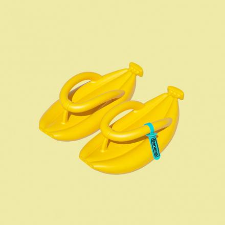 These Banana Sandals Make It Look Like You're Walking On Bananas