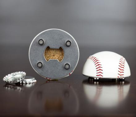 Baseball Bottle Opener