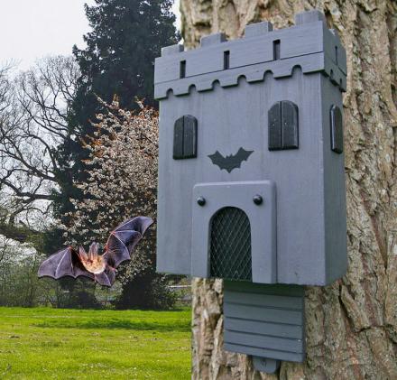 You Can Get a Bat House That's Made To Look Like a Vampire Castle