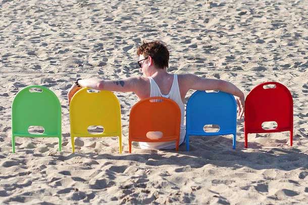 Beach Thingy Instant Beach Sand Chair 1