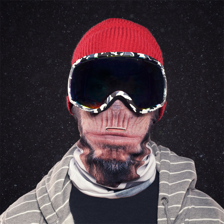 Beardo HD Printed Ski Masks