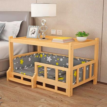 This Bedside Table Dog Bed Is a Genius Idea For Your Pooches That Love Your Bed