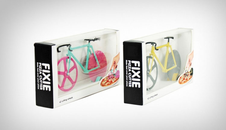 Fixie Bike Pizza Cutter - Bicycle pizza cutter