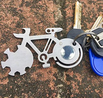 Bike shaped multi store tool