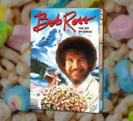 Bob Ross Cereal - The Joy Of Cereal