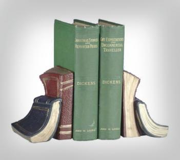 Book Shaped Book Ends