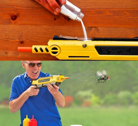 Bug-a-Salt Salt Gun Shoots Salt Pellets To Combat Bugs and Home Pests