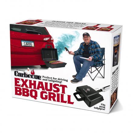 This Car Exhaust BBQ Is Heated From The Emissions From Your Car Or Truck