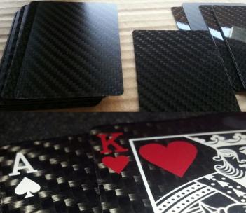 Carbon Fiber Playing Cards