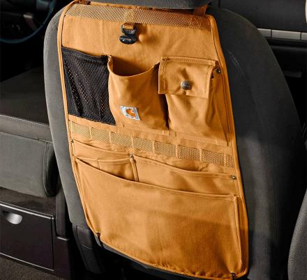 This Carhartt Backseat Car Organizer Will Keep Your Husband Occupied During Road Trips