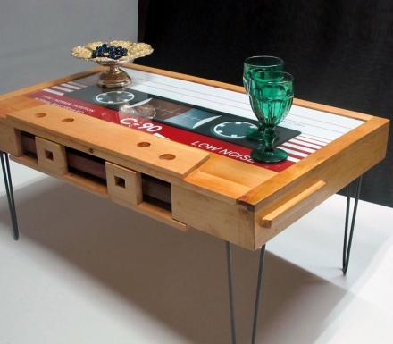 Cassette Tape Coffee Table