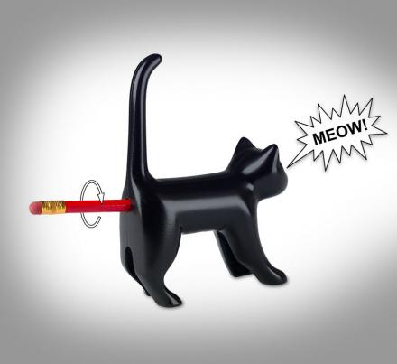 There's Now a Cat Butt Pencil Sharpener That Meows As You Sharpen