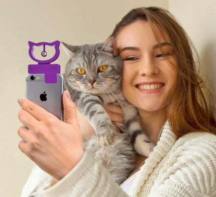Cat Selfie Smart Phone Hanging Bell Attachment