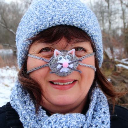 There Are Now Cat Shaped Nose Warmers That'll Keep Your Nose Extra Toasty Outside