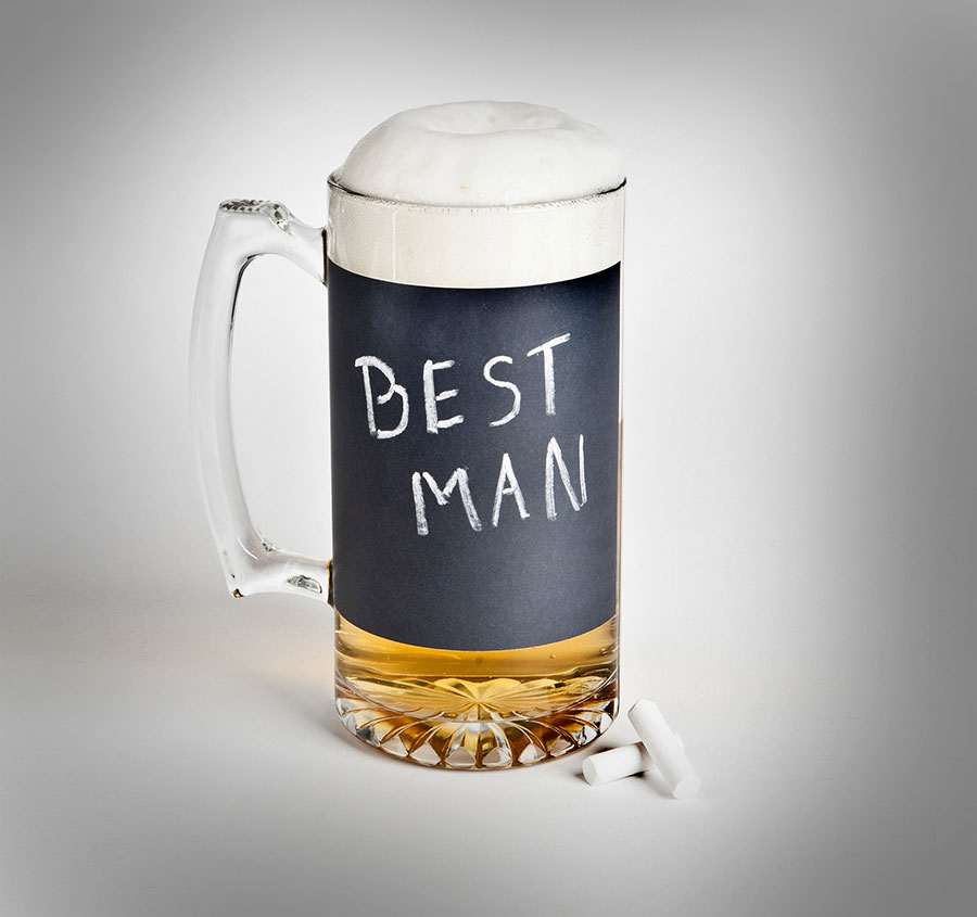 Chalkboard Beer Mug