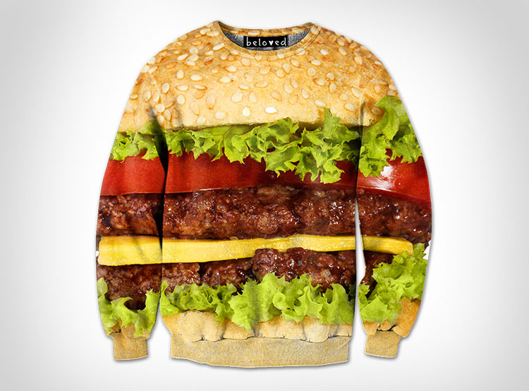 Cheeseburger Sweatshirt