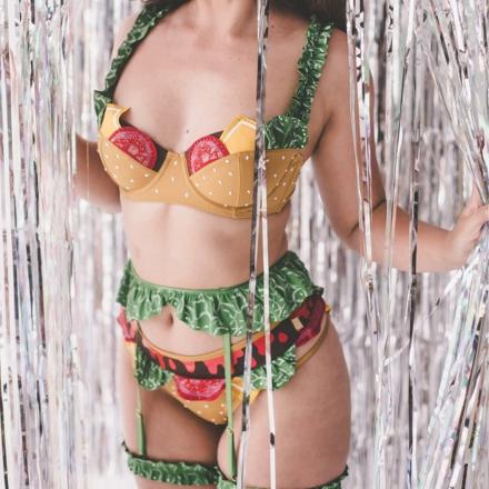You Can Now Get a Sexy Cheeseburger Lingerie Set To Truly Turn You Into a Snack