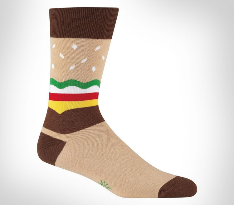 Cheeseburger Socks