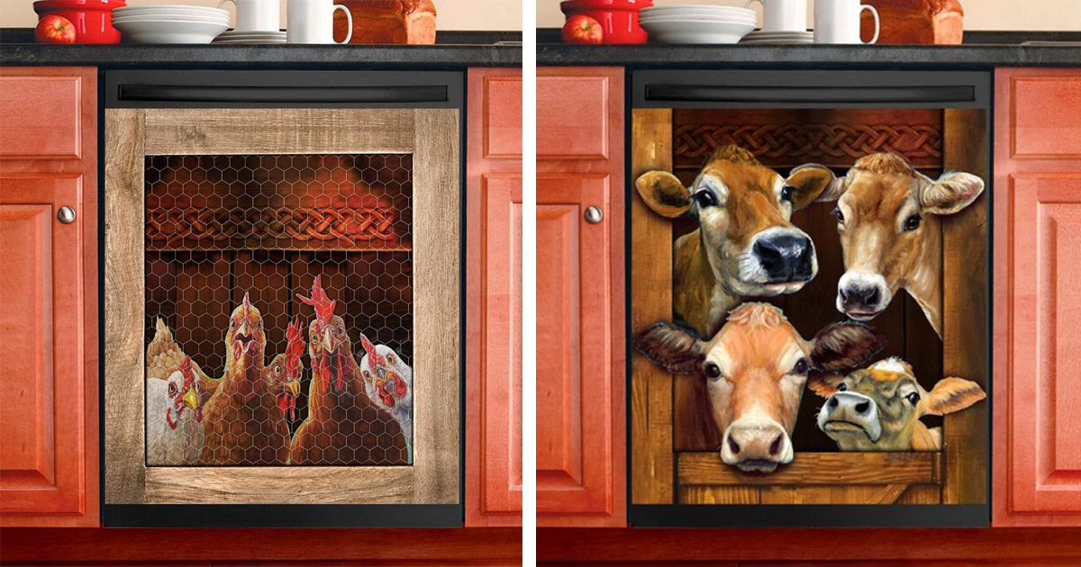 Every Chicken Coop Owner Probably Needs This Funny Chickens Dishwasher