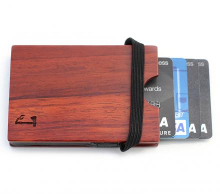 Classy Wooden Card Wallet