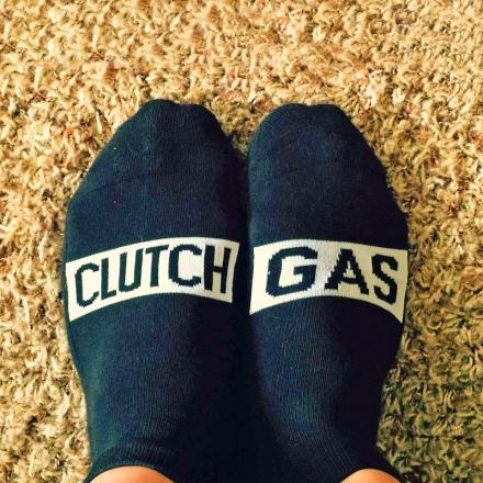 These Clutch and Gas Socks Will Help You Remember How To Drive a Manual Car