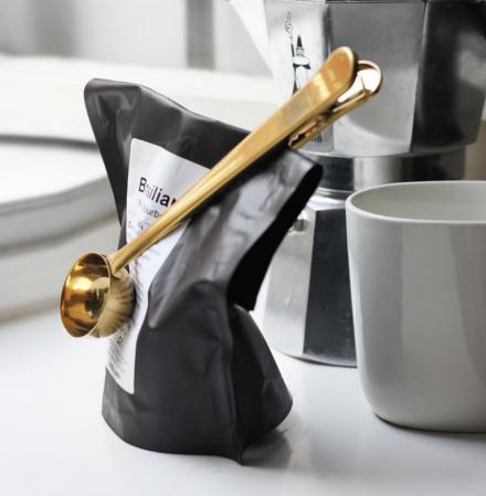 This Coffee Spoon Doubles as a Bag Clip