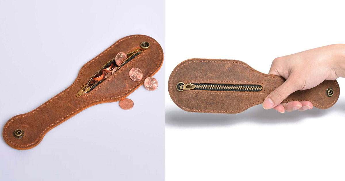 Coin Purse That Doubles as a Self-Defense Weapon