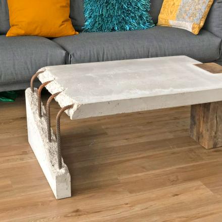 These Concrete Coffee Tables Give Your Living Room a Stunning Industrial Design