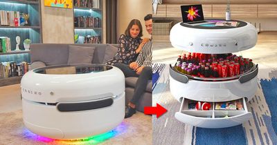 Coosno Is The Ultimate Smart Coffee Table That Doubles as a Fridge Coosno Is The Ultimate Smart Coffee Table That Doubles as a Fridge