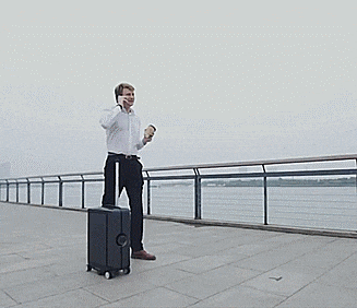 COWAROBOT: Robotic Luggage That Follows You Around