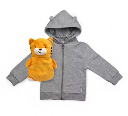 teddy bear that turns into a hoodie