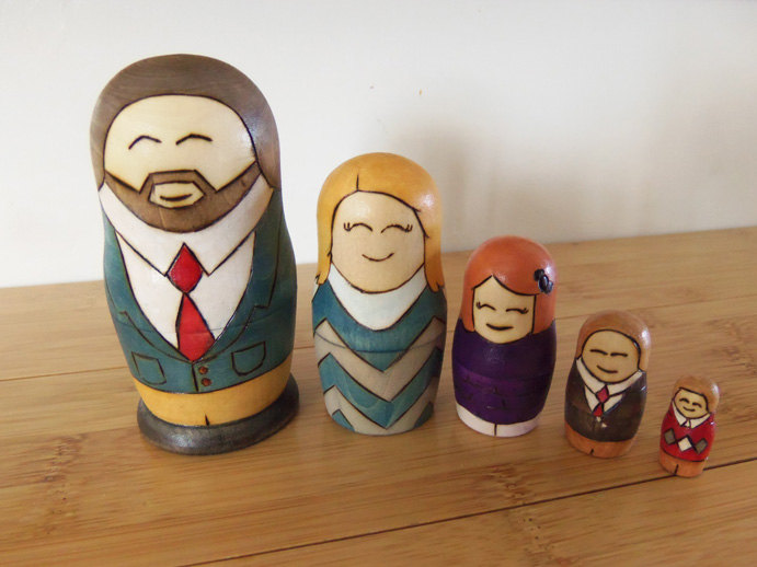 Custom Matryoshka Dolls For Your Family
